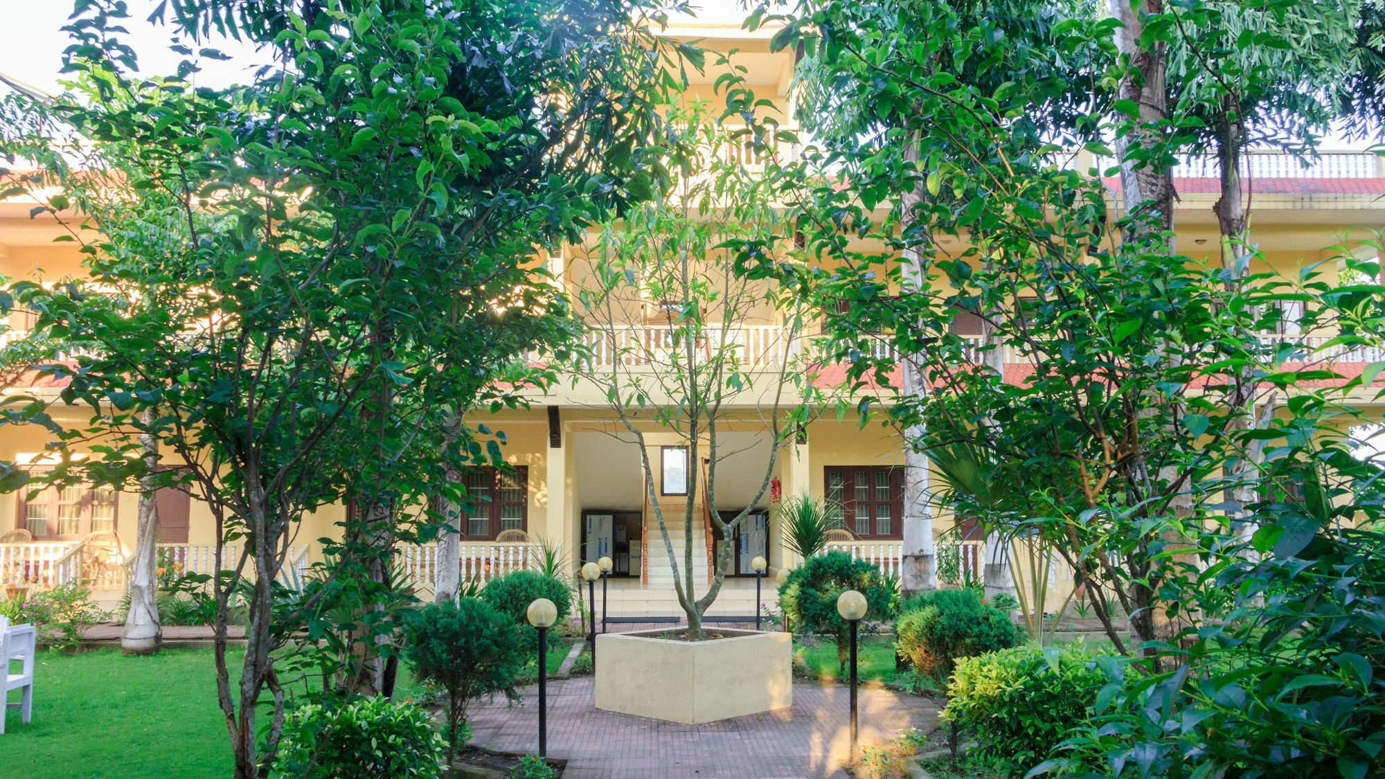 Hotel Rainforest Sauraha Bagian luar foto